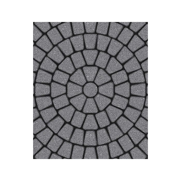 Тротуарная плитка Выбор Классико Б.2.КО.6 60 мм Серый