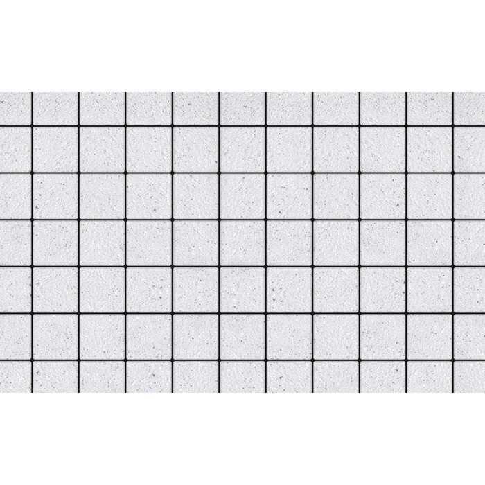 Плитка тротуарная Квадрат (ЛА-Линия) Б.3.К.6 Стоунмикс белый 100x100x60 мм